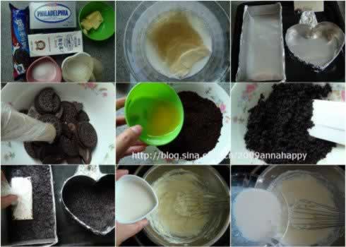 冻芝士蛋糕的做法