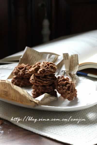 咖啡小花曲奇的做法