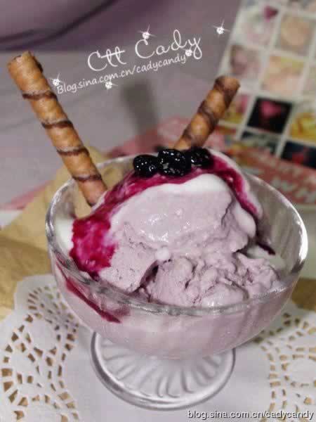 自制紫薯奶油冰淇淋的做法