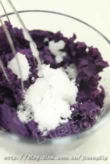 紫薯慕斯的做法