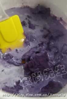 紫薯慕斯的做法