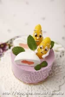 紫薯慕斯的做法