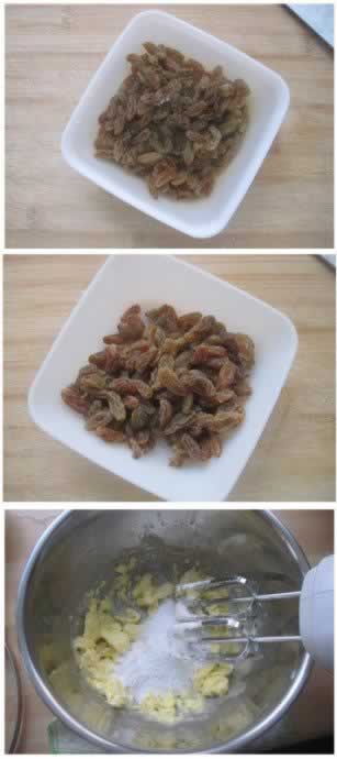 葡萄干椰蓉球的做法