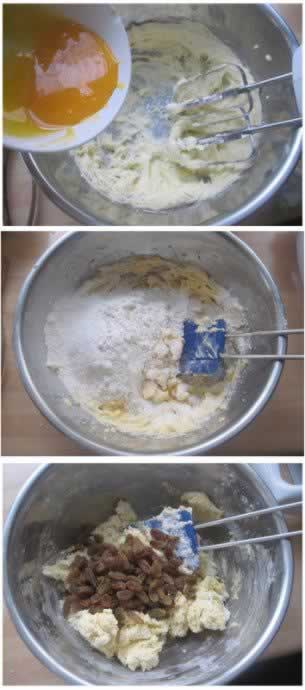 葡萄干椰蓉球的做法