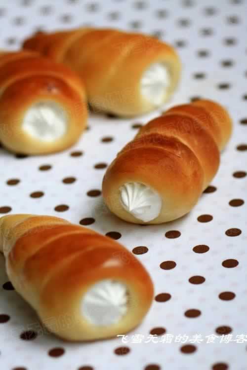螺旋奶油面包卷的做法
