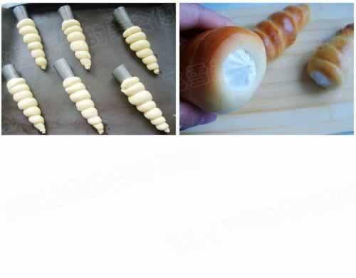 螺旋奶油面包卷的做法