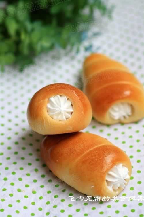 螺旋奶油面包卷的做法