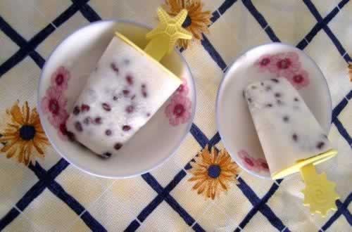 自制酸奶红豆冰棍的做法