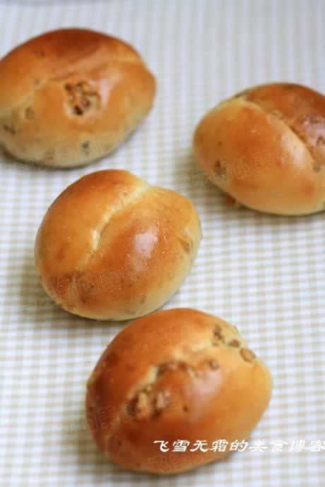 核桃小餐包的做法