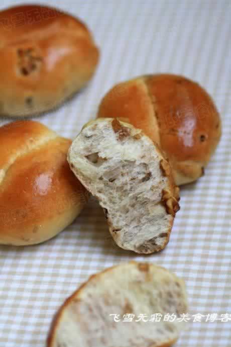 核桃小餐包的做法