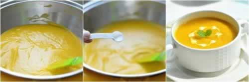南瓜鲜蔬浓汤的做法