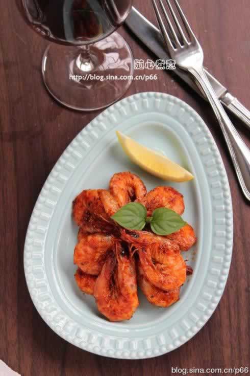 柠檬甜辣虾的做法