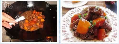 木瓜焖鸭的做法