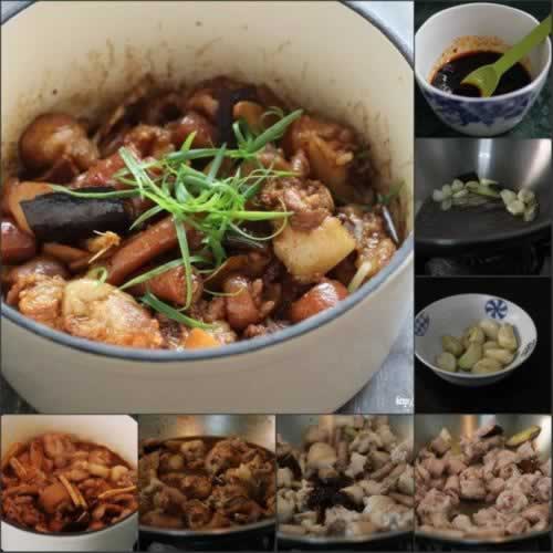 酱香焖猪尾的做法