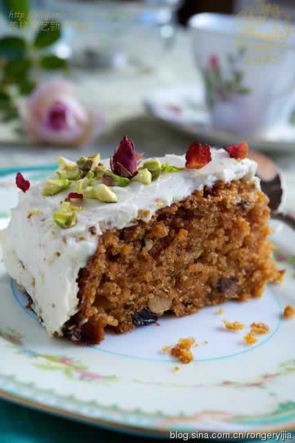怀旧胡萝卜蛋糕的做法
