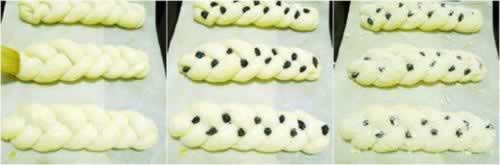 葡萄干奶酥面包的做法