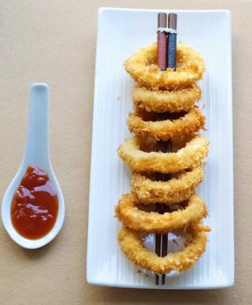 黄金鱿鱼圈的做法