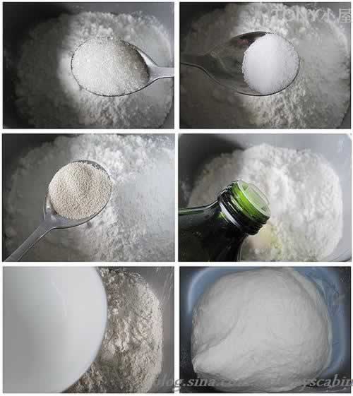 紫薯栗子面包的做法