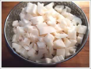 香辣藕丁的做法