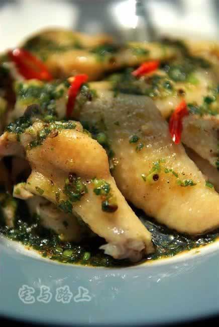 椒麻鸡的做法