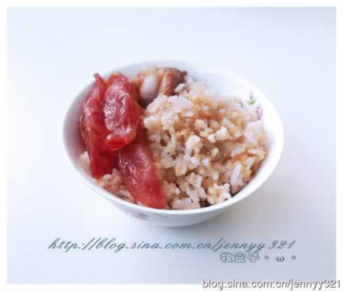 腊味排骨双拼煲仔饭的做法