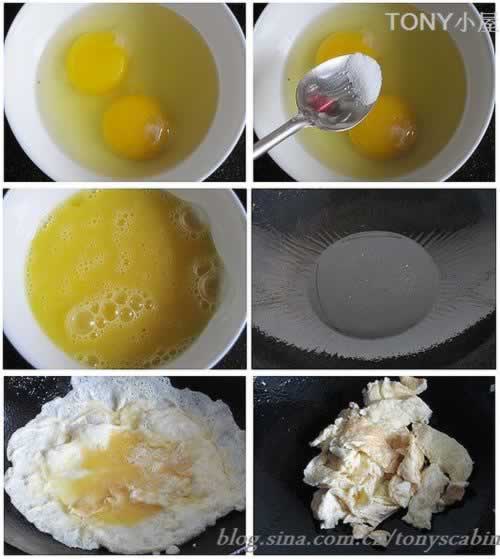 黄秋葵炒鸡蛋的做法