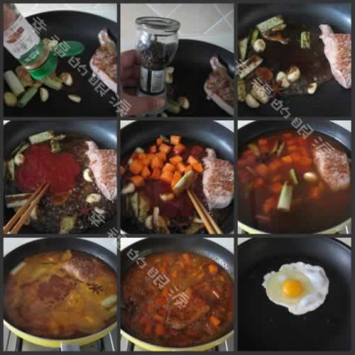 红烧猪排饭的做法