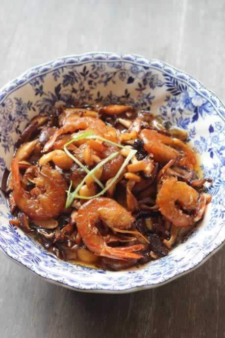 虾味油浸蘑菇的做法