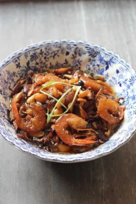 虾味油浸蘑菇的做法