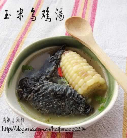 玉米乌鸡汤的做法