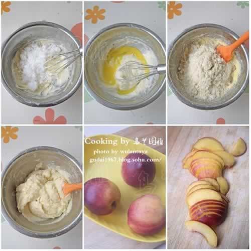 杏仁奶油鲜桃派的做法