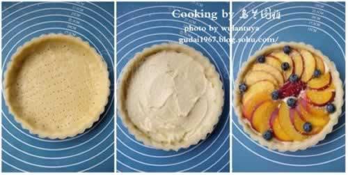 杏仁奶油鲜桃派的做法