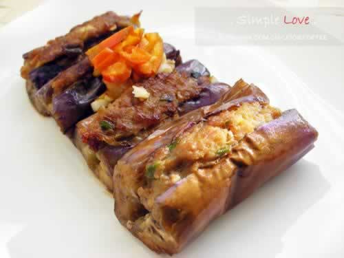 煎酿茄子的做法