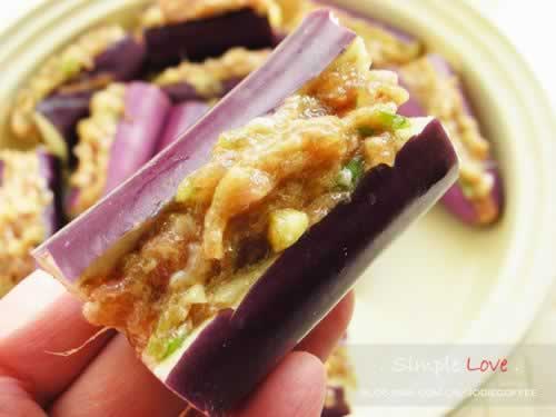 煎酿茄子的做法