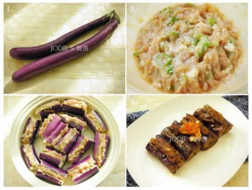 煎酿茄子的做法