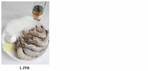 蒜蓉粉丝蒸虾的做法