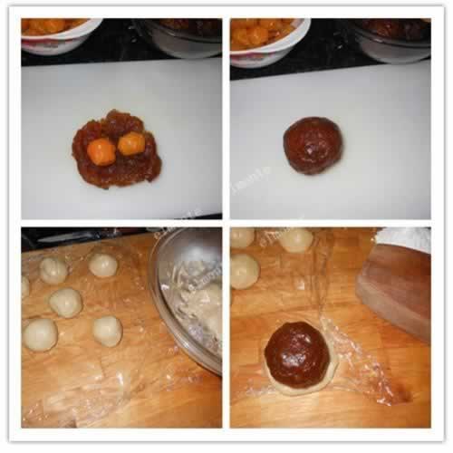 冬蓉月饼的做法