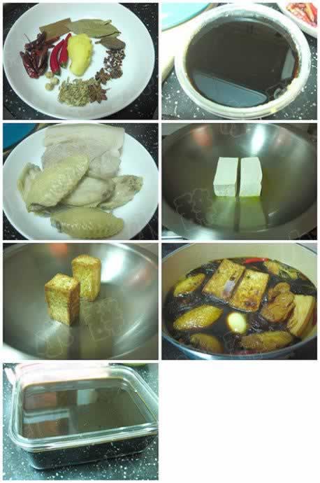 卤水拼盘的做法