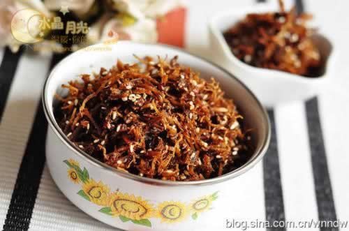 灯影猪肉丝的做法