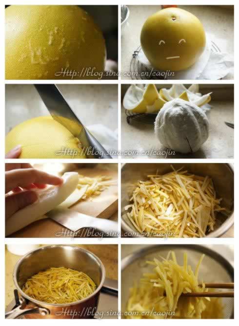 自制柚子蜜的做法