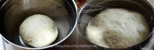 葱香香肠卷的做法