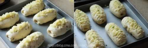 葱香香肠卷的做法