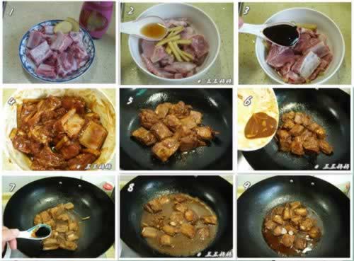 酱焖仔排的做法