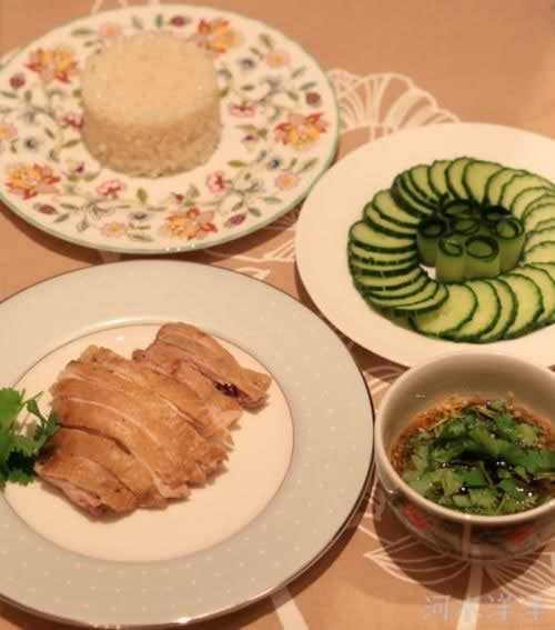 快手海南鸡饭的做法