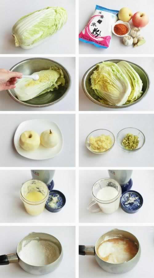 韩国泡菜的做法