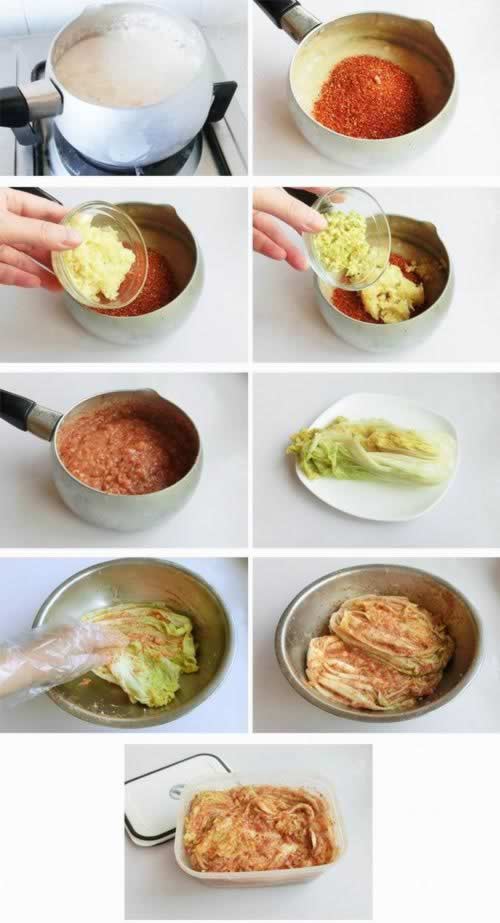 韩国泡菜的做法