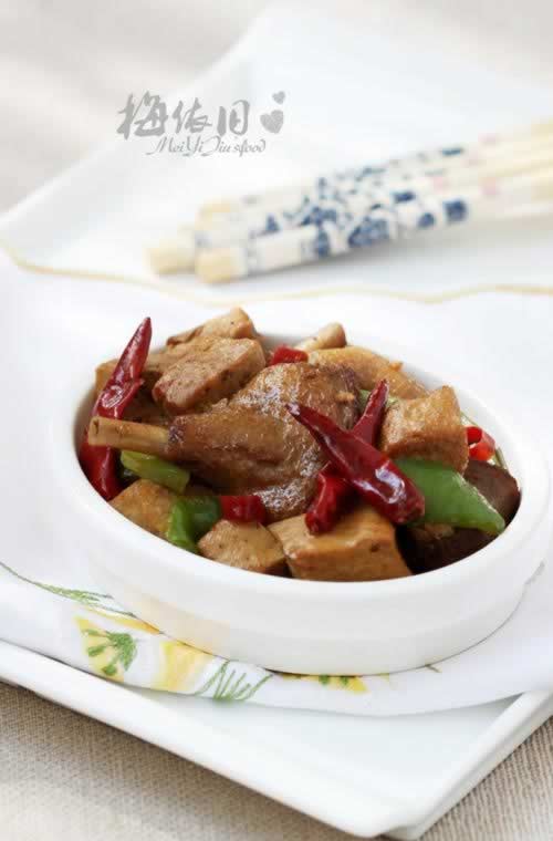 冻豆腐炖鸭的做法