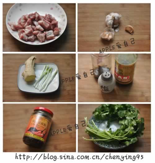 蒜泥排骨的做法