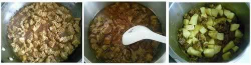 印度红咖喱牛腩的做法