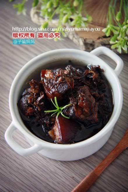 梅干菜炖肉的做法